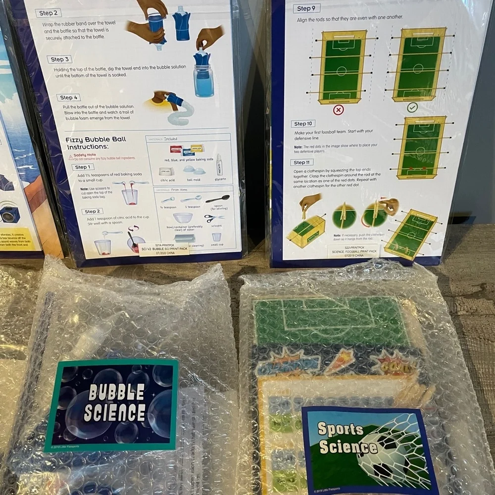 STEM Little Passports Science Expeditions Kits Age 8+ Physics Aerodynamics